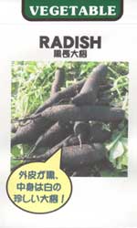 黒長大根