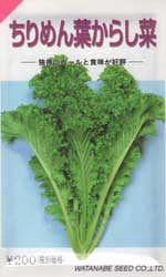 ちりめん葉からし菜